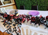 9' Black and Burgundy Garland (Best for Sweetheart Table/Bridal Table)