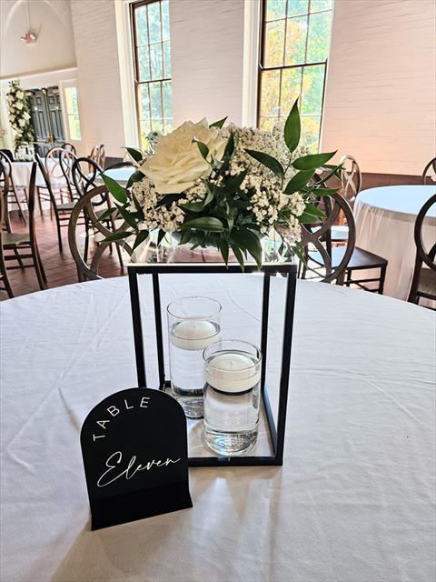 Plexi Glass for 12" Floral Lanterns