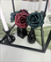 Assortment of Textured Black Bud Vases (these will be different shapes and sizes) **THESE MUST BE RETURNED DRY OR YOU WILL BE CHARGED A CLEANING FEE**
