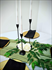13" Black Metal Pole CandleStick Holder (MUST BE BATTERY OPERATED)