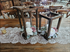 13" WOODEN LANTERN **7.5" HURRICANE VASE WORKS BEST IN THIS LANTERN** **x6 Lanterns come in a tote**