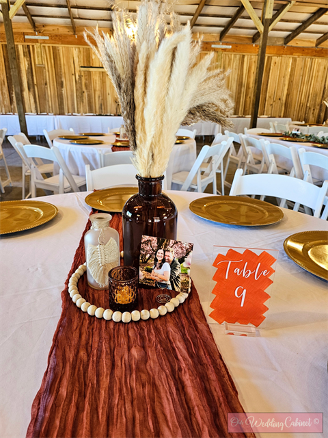 14" Whitewash Bead Wood Wreath