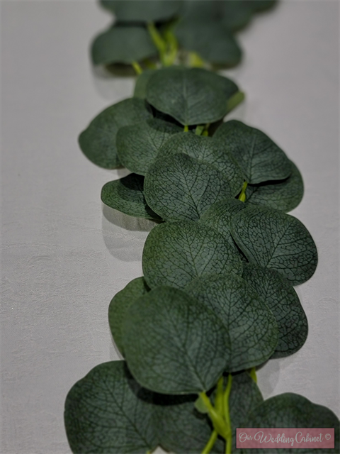 Greenery Garland 6' Eucalyptus  (Silk Leaves)  