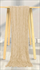 Cheesecloth Table Runner, Champagne (120"x20")