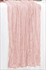 Cheesecloth Table Runner, Dusty Rose (Light Version) (120"x20")