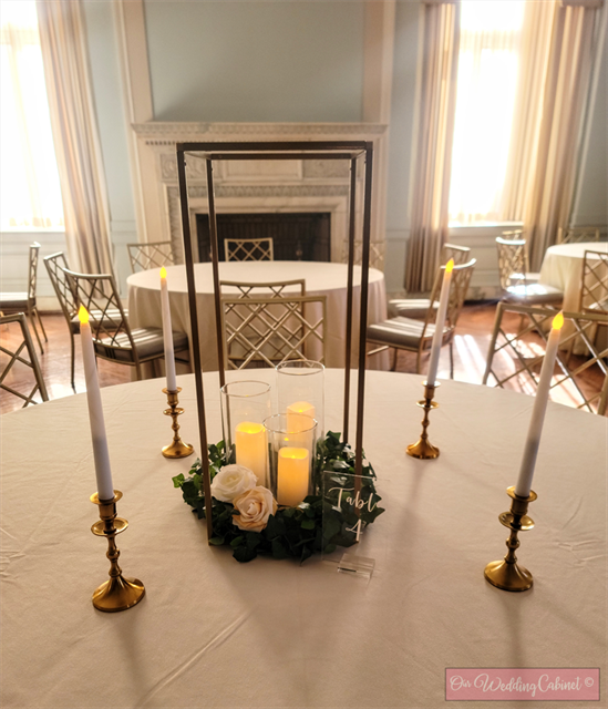 11" Battery Operated Tapered Candlestick, White (WILL NOT WORK FOR THE GLASS CANDLESTICK HOLDER)