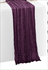 Cheesecloth Table Runner, Dark Purple (120"x20")