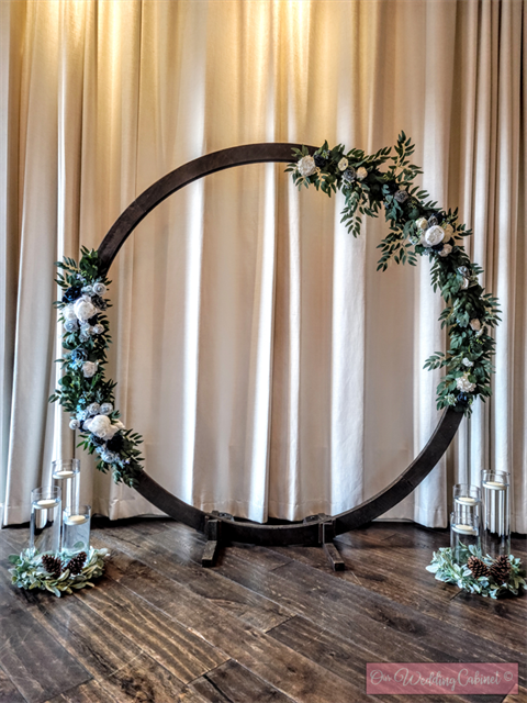 Arch 8' Wooden Circle 