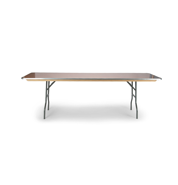 TitanPRO Plus Birchwood 8' Rectangle Table