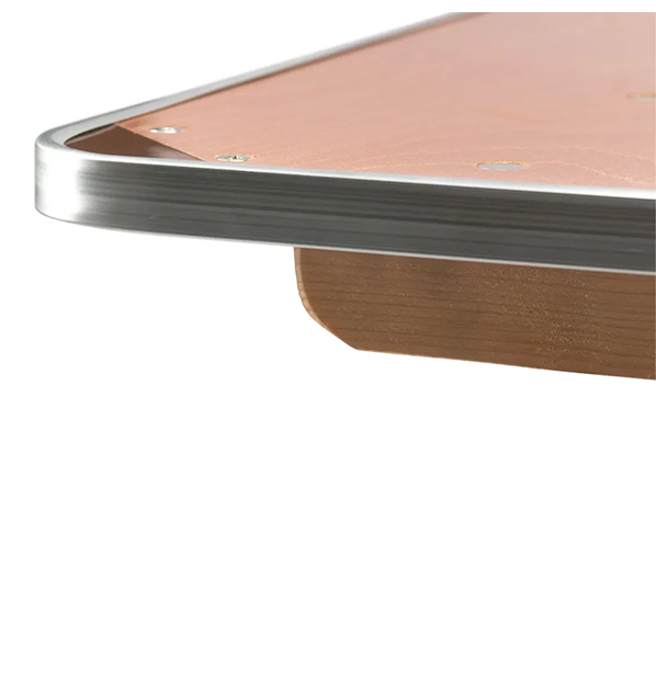 TitanPRO Plus Birchwood 6' Rectangle Table