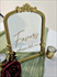 Gold Mirror Favors Tabletop Sign (12"x9.5")