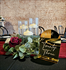 Table Numbers 5x7" Gold Mirror Acrylic Arch 1-30 Set 