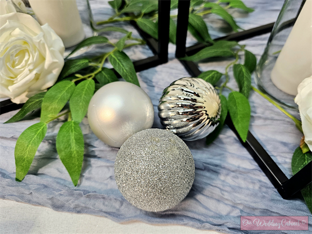 Assortment of Ornaments (Silver)