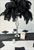 Silver Metal Floral Stand **23.2" tall, 5.9" diameter** (FLORAL TOPPER IN ADD ON CATEGORY)