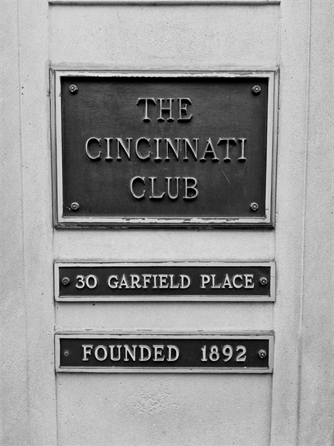 THE CINCINNATI CLUB, THE GOLD ROOM/OAK ROOM II, CINCINNATI, OH 