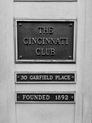 THE CINCINNATI CLUB, THE GOLD ROOM/OAK ROOM II, CINCINNATI, OH
