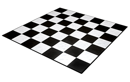 Checkered Dance Floor (21' x 21')