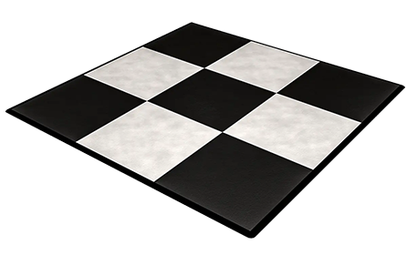 Checkered Dance Floor (9' x 9')