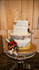 12" Gold Cake Stand (WATCH YOUR BOTTOM TIER CAKE DIAMETER TO MAKE SURE IT WILL FIT ON THIS STAND)