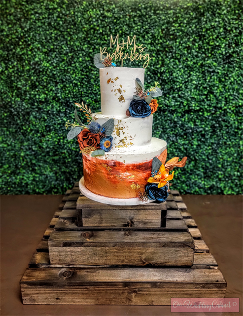 3 Tier Wooden Dessert Display Set (12", 18", 24")