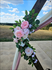Floral Swag Set of 2  Blush and Cream(Best for Bottom of Arches or Ceremony Signs)  