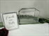 Card Box Silver Frame Rectangular Terrarium  