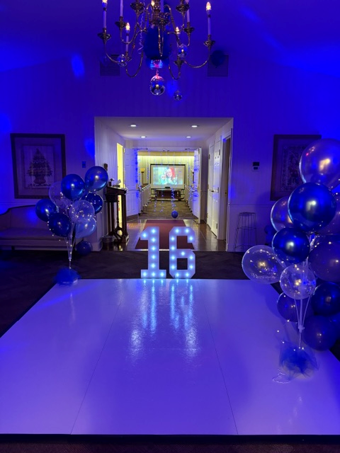 Slate White Dance Floor (12' x 12')
