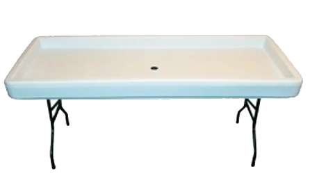 White White Fill & Chill Beverage Table