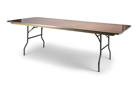 TitanPRO Plus 8' x 40" Queen Birchwood Table
