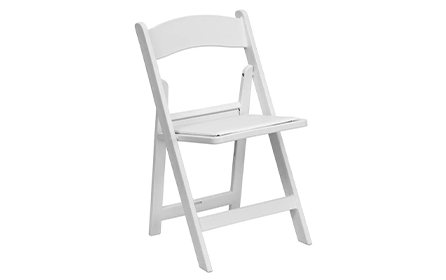 TitanPRO White Resin Chair